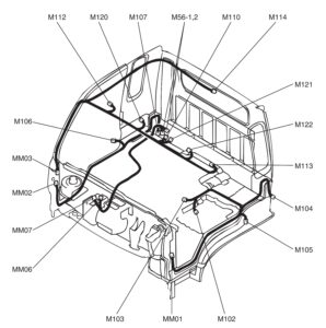 Схемы, предохранители и реле Hyundai HD 65/72/78.