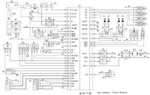 Схема ЭСУД с контроллером МИКАС М10.3
