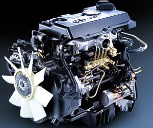 Двигатель  D4DD (HYUNDAI HD78).