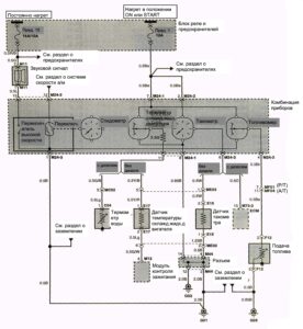 Схема электрооборудования Hyundai Porter (1 часть).