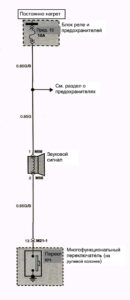 Схема электрооборудования Hyundai Porter (1 часть).