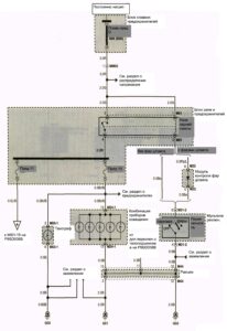 Схема электрооборудования Hyundai Porter (1 часть).