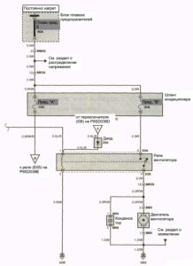 Схема электрооборудования Hyundai Porter (1 часть).