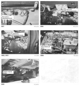 Схема электрооборудования Hyundai Porter (1 часть).