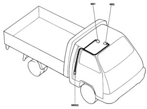 Схема электрооборудования Hyundai Porter (1 часть).