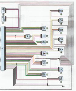 Схема системы управления двигателем K4M Лада Ларгус.