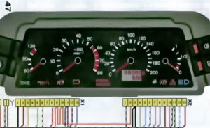 Данные контрольных приборов и их датчиков автомобилей семейства ВАЗ-2110.