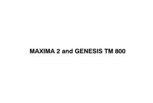 Каталог запчастей Carrier Maxima 2 и Genesis TM800 (English).