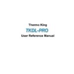 Thermo King TKDL-PRO. User Reference Manual.