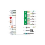 Схема электрических соединений жгута проводов переднего 21154 – 3724010-30 (Лада Самара).