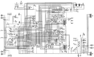 Схема электрооборудования автомобиля Урал-43206.