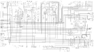 Полная электрическая принципиальная схема Урал 6370.