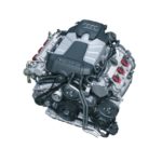Двигатель Audi V6 TFSI 3,0 л с нагнетателем „roots“.