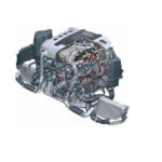 Двигатель Audi 4,2 л V8 TDI с системой впрыска Common Rail.