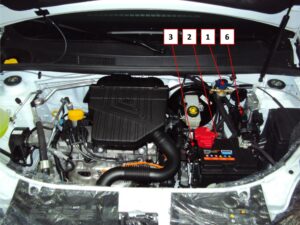 Установка BRC Sequent 32 на автомобиль Renault Logan 1.6i, 66 kW. Руководство.