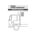 Mitsubishi TD22DX, TD25DX, TD30DX, TD36DX, TD43DX Transport Refrigeration Unit. Service manual.