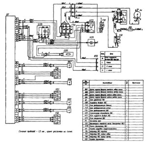 Схемы ГАЗ-3309, -3308 (Садко).