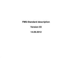 FMS-Standard description (Version 03 2012).