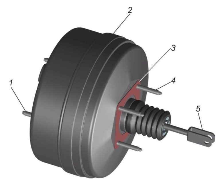 устройство вакуумного усилителя тормозов газель 3302