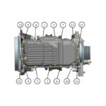 Моменты затяжки резьбовых соединений двигателей ЗМЗ–409051.10 и ЗМЗ–409052.10 («ZMZ PRO»).