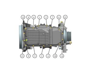 Моменты затяжки резьбовых соединений двигателей ЗМЗ–409051.10 и ЗМЗ–409052.10 («ZMZ PRO»).