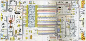 Схема электрооборудования ВАЗ-2107, ВАЗ-21072, ВАЗ-21074, ВАЗ-21047.