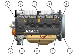 Системы впуска воздуха, выпуска отработавших газов и вентиляции картера двигателей ЗМЗ–409051.10 и ЗМЗ–409052.10 («ZMZ PRO»).