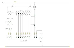 Схема подключения розетки прицепа 15Р (ISO12098) МАЗ-5440.