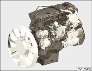 Двигатель и его системы МАЗ 5340M4, 5550M4, 6312М4 (Mercedes, Евро-6).