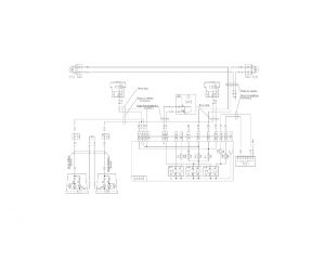 Схема системы управления габаритными огнями МАЗ-6430, двигатели ЯМЗ, MAN, Евро-1, 2, 3, БКА-3, 643008-3700001 И.