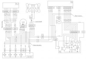 Схема подключения вентилятора отопителя и независимого отопителя МАЗ-6430, двигатели ЯМЗ, MAN, Евро-1, 2, 3, БКА-3, 643008-3700001 И.