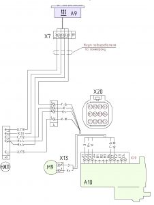 Схема подключения независимого жидкостного подогревателя (НЖП) МАЗ-6312В9.