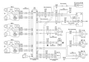 Схема подключения системы микроклимата 631228-3700001 ЭЗ автомобилей МАЗ семейства 6430.