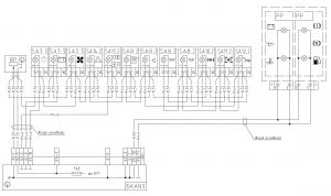 Схема подключения подсветки МАЗ-6430, двигатели ЯМЗ, MAN, Евро-1, 2, 3, БКА-3, 643008-3700001 И.