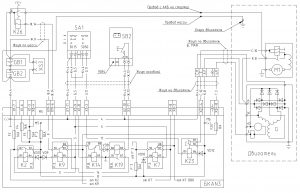 Схема системы электропитания МАЗ-6430, двигатели ЯМЗ, MAN, Евро-1, 2, 3, БКА-3, 643008-3700001 И.