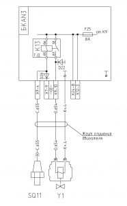 Схема системы глушения двигателя МАЗ-6430, двигатели ЯМЗ, MAN, Евро-1, 2, 3, БКА-3, 643008-3700001 И.