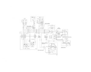 Схема системы электропитания МАЗ-555102.