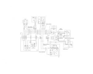Схема системы электропитания МАЗ-630305.