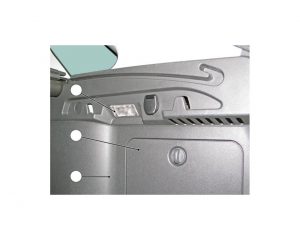 Плафон освещения багажника – снятие/установка, замена лампы LADA VESTA – снятие/установка узлов электрооборудования.