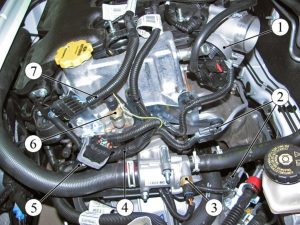 Двигатель автомобиля LADA VESTA – снятие/установка основных систем, узлов и деталей.