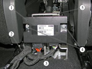 Блок дополнительных функций кузовной электроники – снятие/установка LADA VESTA – снятие/установка узлов электрооборудования.