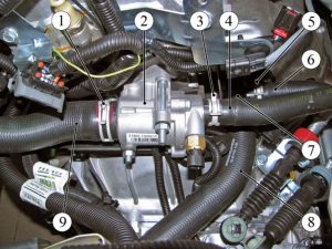 Двигатель автомобиля LADA VESTA – снятие/установка основных систем, узлов и деталей.