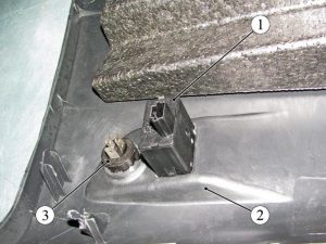 Переключатель электрокорректора света фар, выключатель замка багажника – снятие/установка LADA VESTA – снятие/установка узлов электрооборудования.