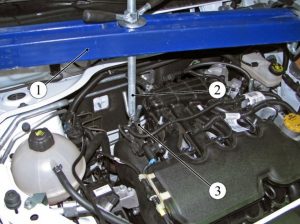 Правая опора подвески силового агрегата – снятие/установка LADA VESTA – снятие/установка узлов двигателя.