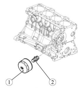 Установить детали системы смазки. Двигатель ВАЗ‐21179 – сборка.