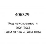 406329. Код неисправности и параметры проведения диагностики ЭКУ (ESC) LADA VESTA и LADA XRAY.