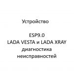 Устройство. ESP9.0 LADA VESTA и LADA XRAY – диагностика неисправностей.