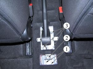 Рычаг ручного привода тормоза. Тормозная система LADA VESTA – снятие/установка основных узлов и деталей.