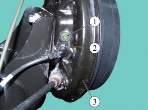 Датчик скорости вращения заднего колеса. Тормозная система LADA VESTA – снятие/установка основных узлов и деталей.
