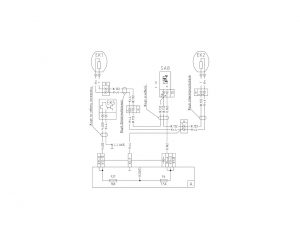 Схема подключения нагревателей зеркал и осушителя воздуха МАЗ-4371P2 ММЗ Е4.